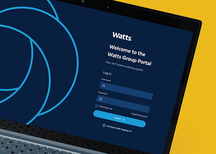 Watts Group Login Page