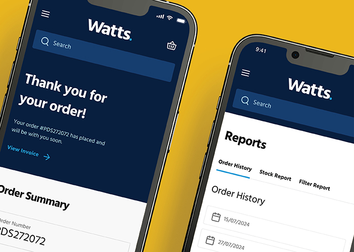 Watts Group Order History